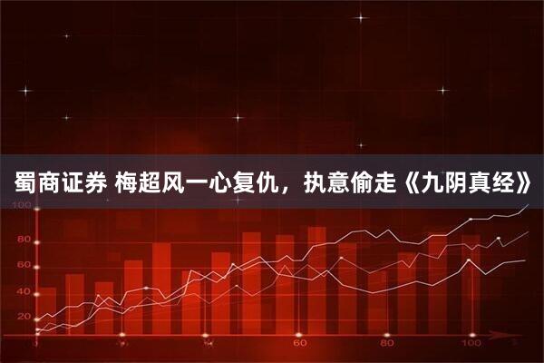 蜀商证券 梅超风一心复仇,执意偷走《九阴真经》